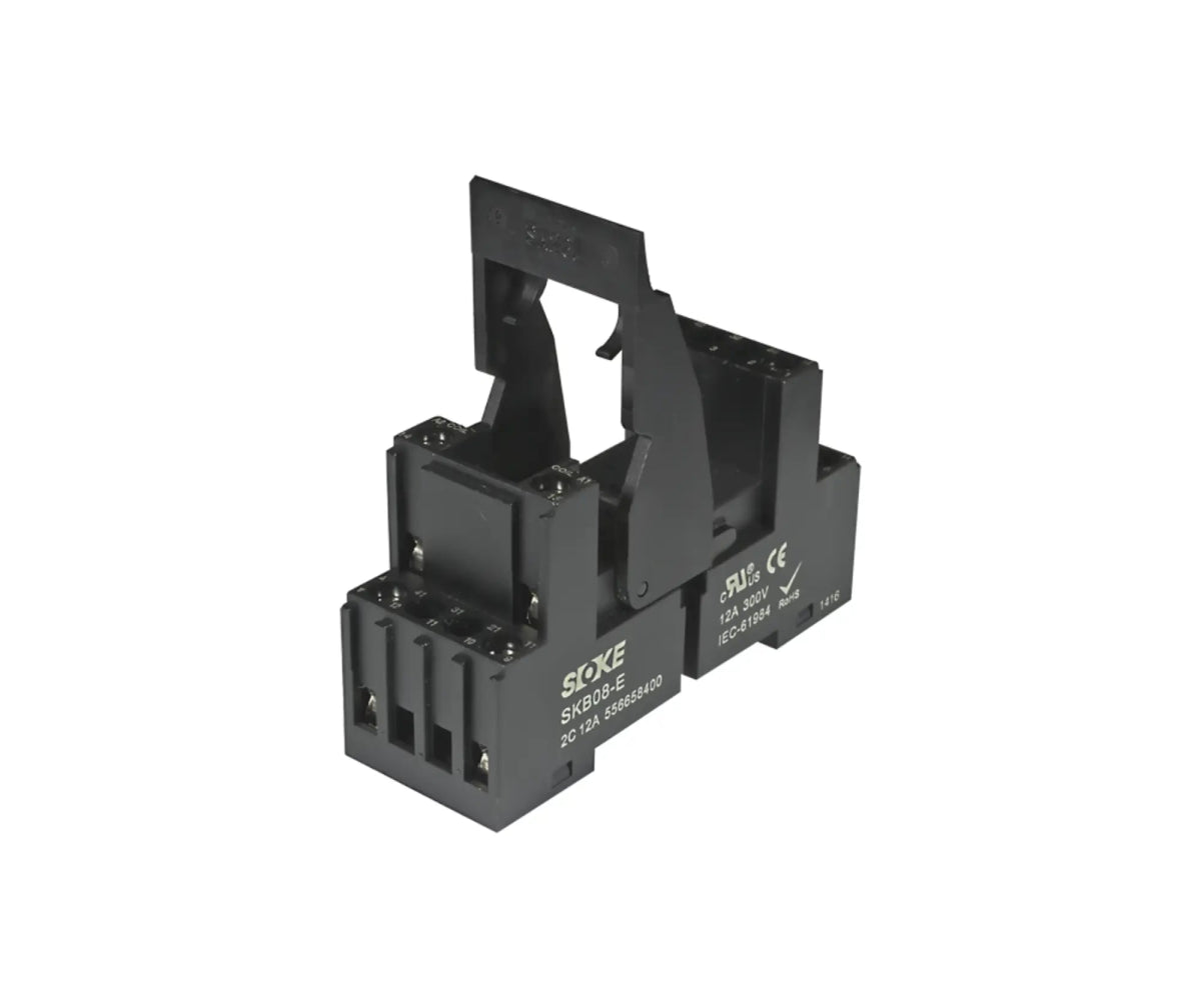 Relay Base For JQX - KF - 2CL - MCE ELECTRIC - Standard Lighting
