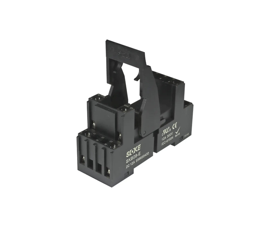 Relay Base For JQX - KF - 2CL - MCE ELECTRIC - Standard Lighting