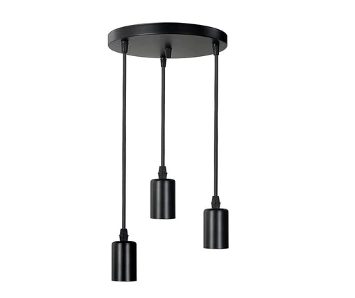Round 3 Piece Pendant Lamp Holder - O - Lite - Standard Lighting (Pty) Ltd