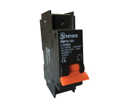 Schenker 1 Pole 10kA Mini Rail Circuit Breaker D - Curve - SCHENKER - Standard Lighting
