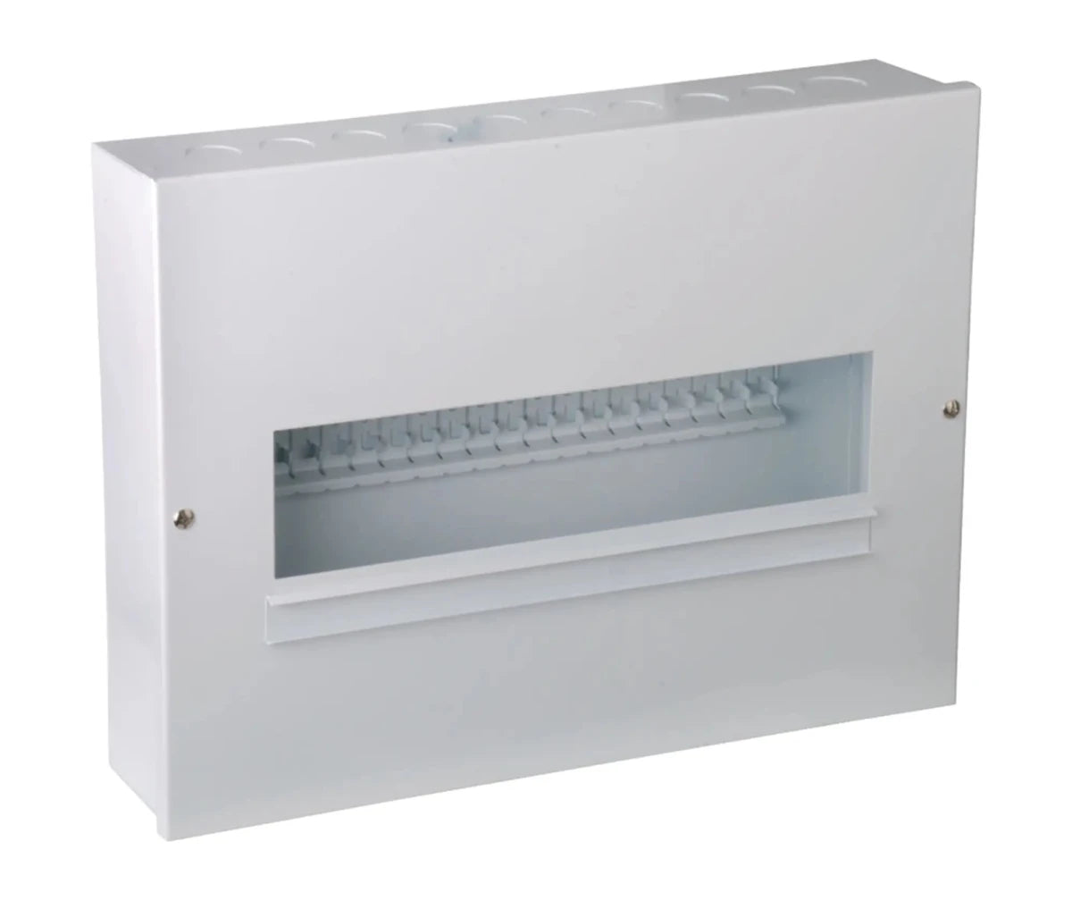 Schenker 20 Way Surface Mini Rail Distribution Board - SCHENKER - Standard Lighting