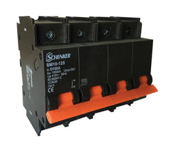 Schenker 4 Pole 10kA Mini Rail Circuit Breaker D - Curve - SCHENKER - Standard Lighting