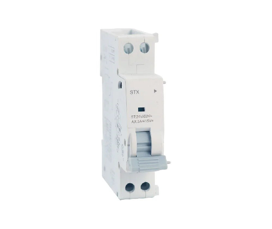 SHUNT TRIP - WITH 1 NO / 1 NC AUXILARY CONTACT - Standard Lighting (Pty) Ltd