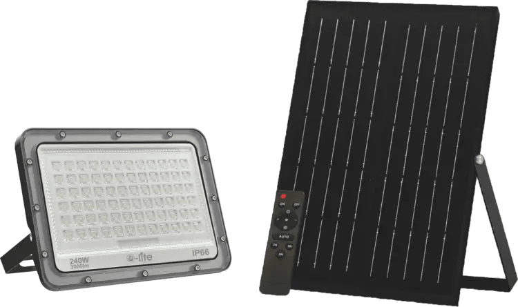 Solar LED Floodlight - O - LITE - Standard Lighting