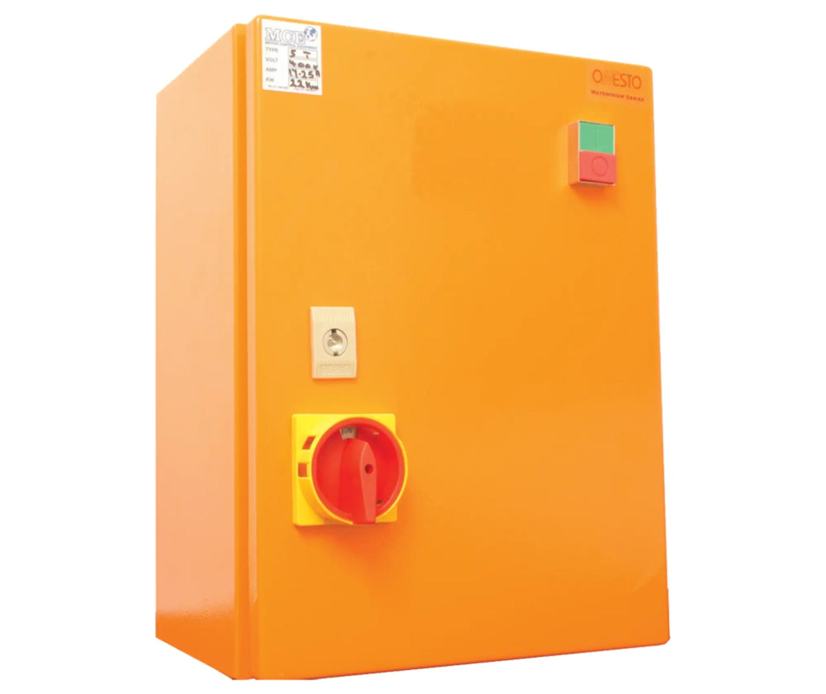 Star Delta Starter Type 2 - Enclosed With Isolator - MCE ELECTRIC - Standard Lighting