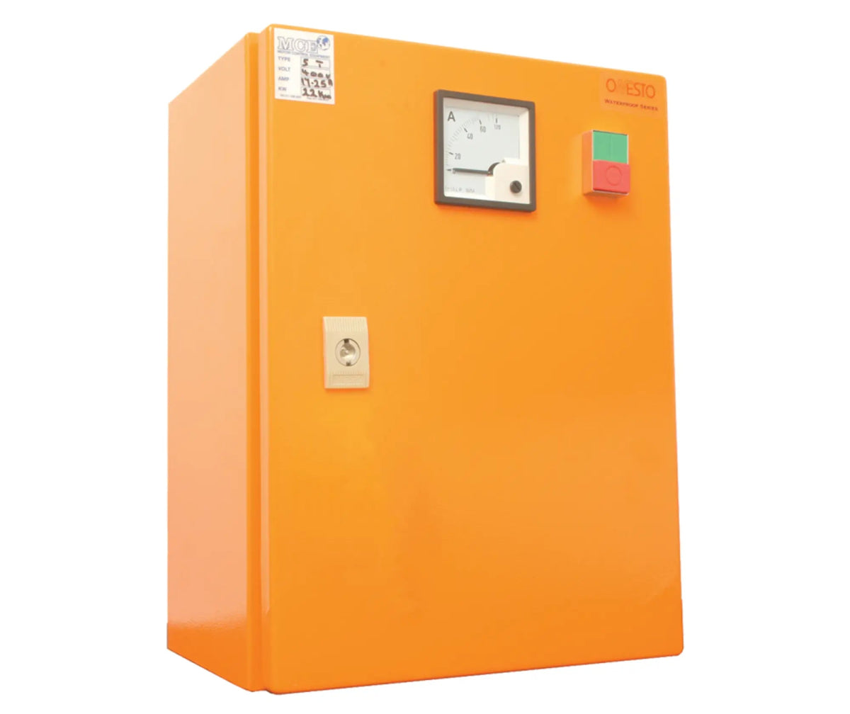 Star Delta Starter Type 4 - Enclosed With Ammeter - MCE ELECTRIC - Standard Lighting