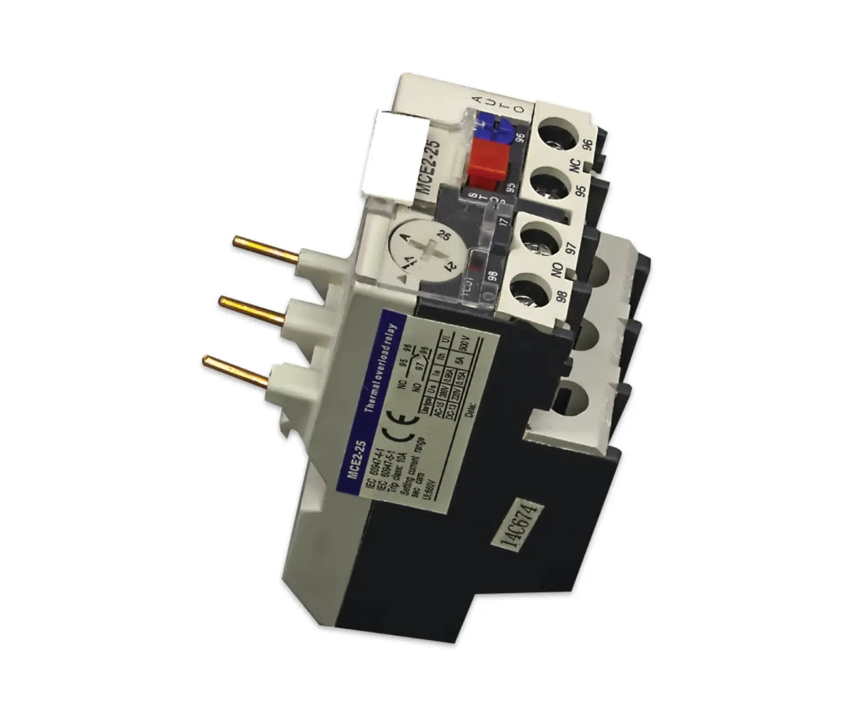 Thermal Overload Relay for MCE 9 - 32A Contactor - MCE ELECTRIC - Standard Lighting