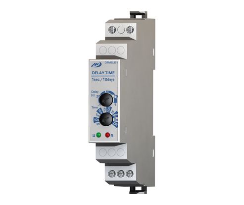 TIMER ON DELAY 0.1S - 10D MULTI VOLT DIN TIMER - Standard Lighting (Pty) Ltd