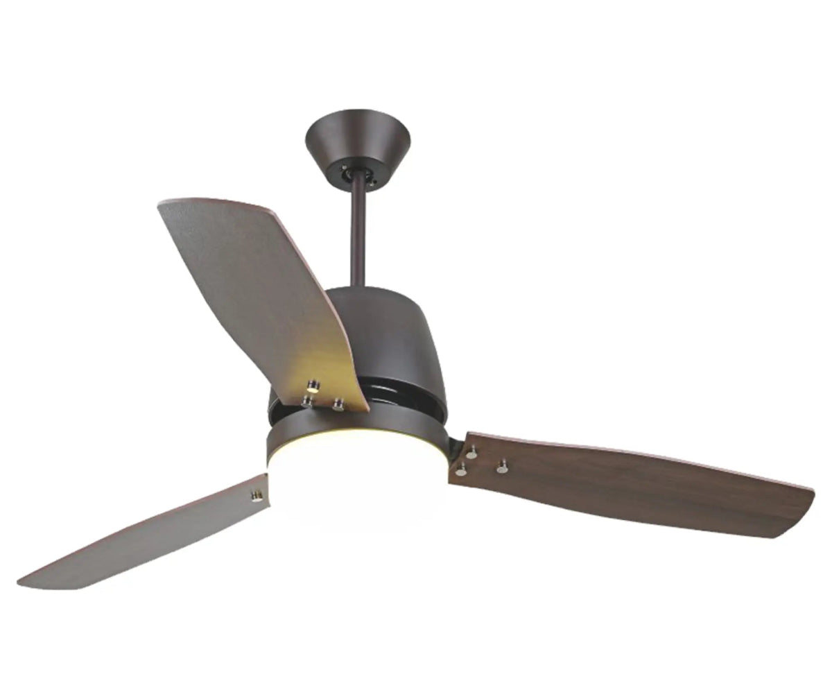 Vento 3 Blade Ceiling Fan With 24W Light - O - LITE - Standard Lighting